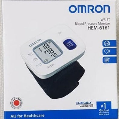 Omron wrist Automatic Blood Pressure Monitor HEM-6161