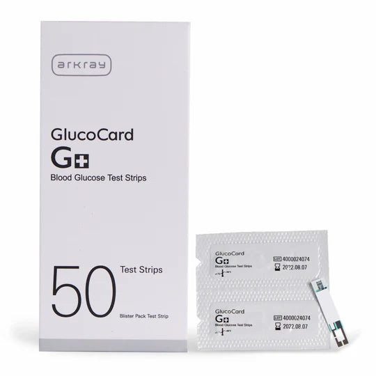 Glucocard G+ 50 Strips pack