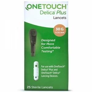 One Touch Delica Plus 25 Lancet Pack