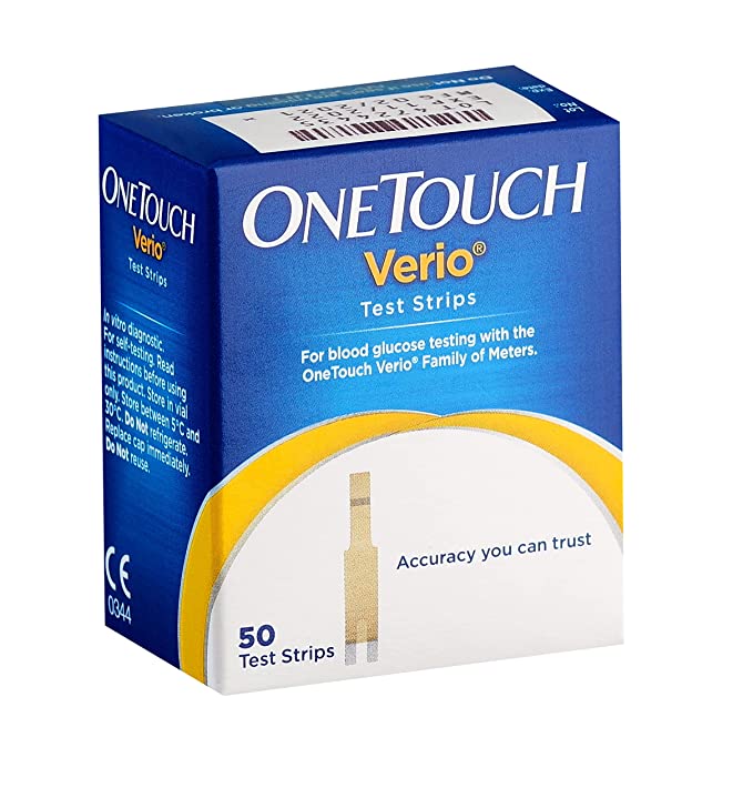 One Touch Verio Flex 50 strips pack