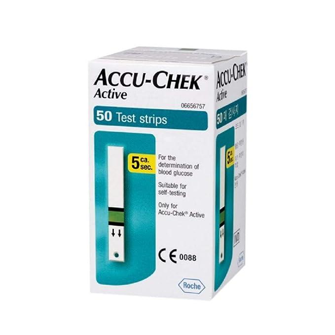 Accuchek Active 50 strips pack